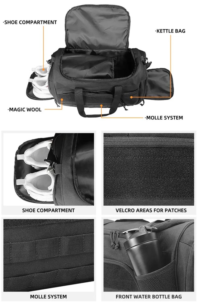 40L Tactical Duffle Bag – Rugged Field Gear | PrepPro