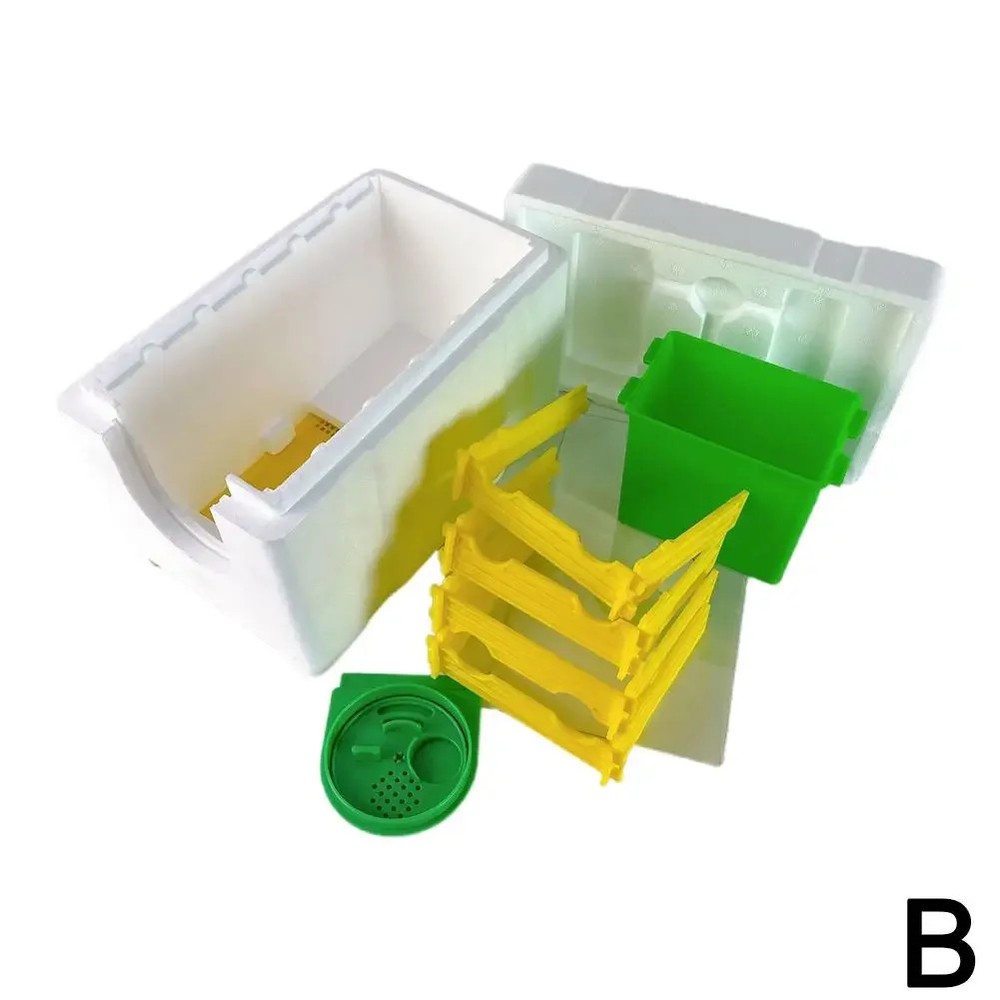 New Multi-function Home Bee Hive Pollination Boxes Mini Box Bee Beehive Supplies