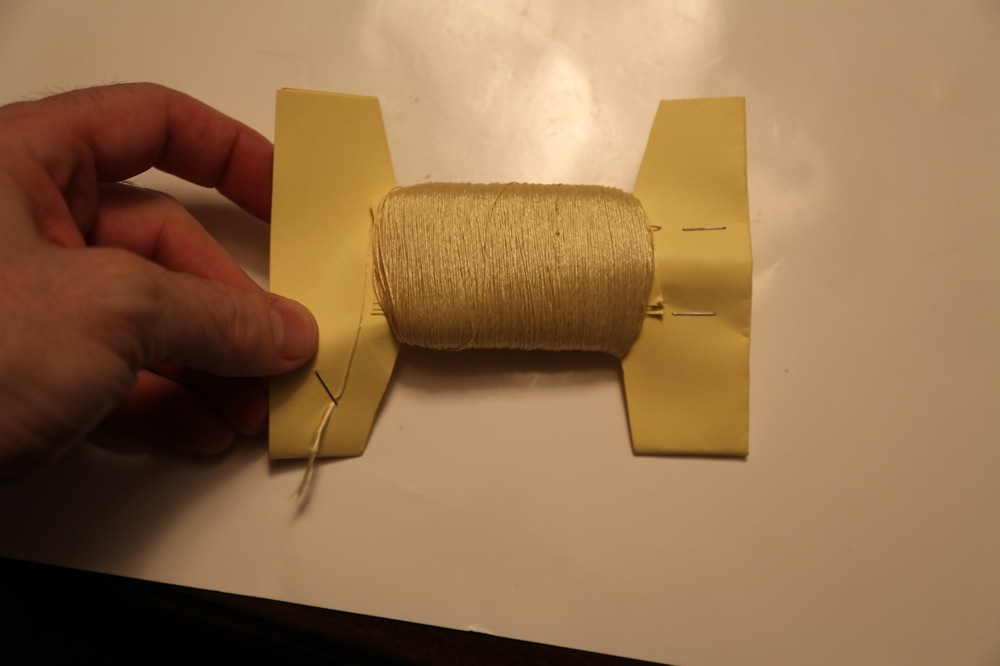 Kevlar twisted thread Tex-90-110 FULL 1oz roll