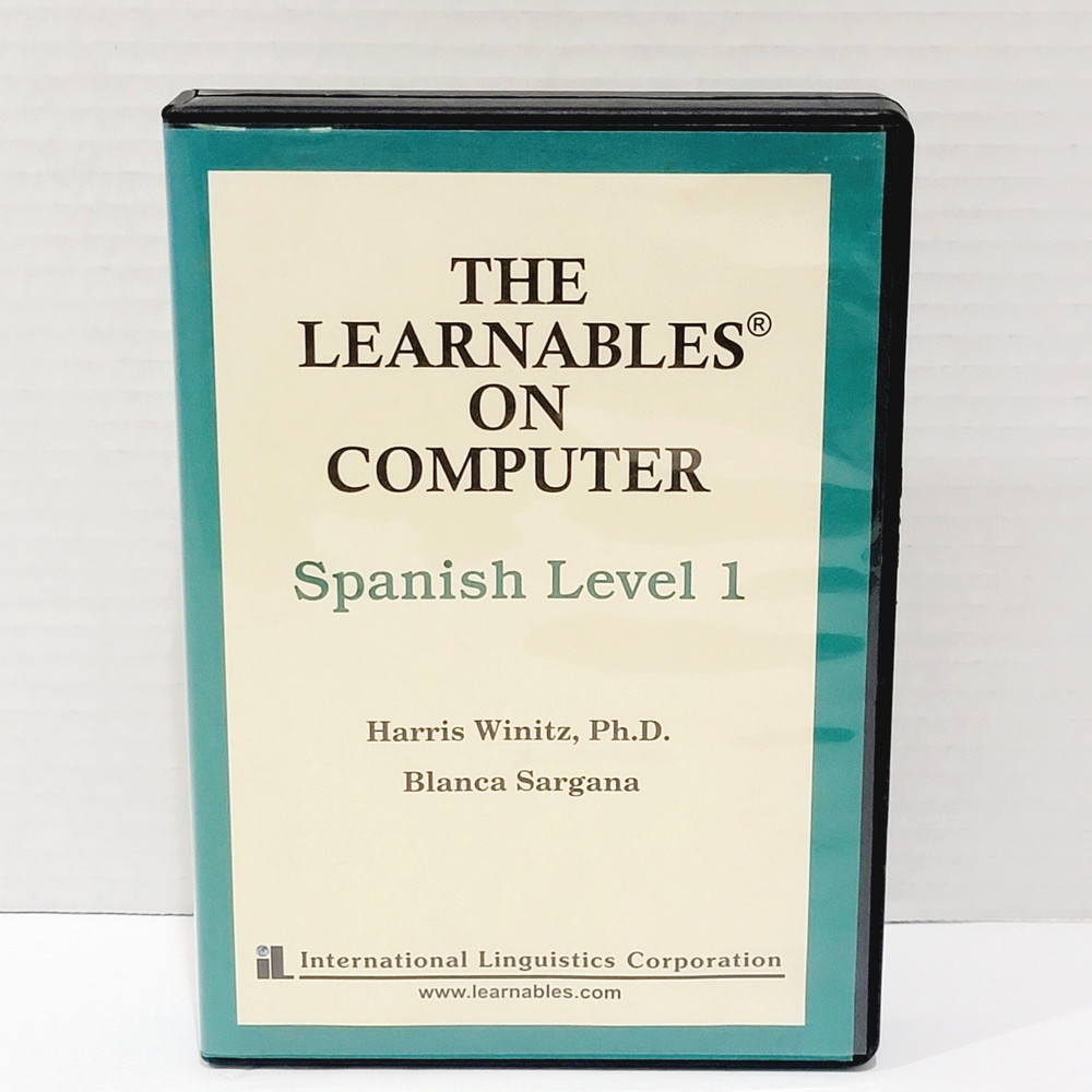 The Learnables On Computer Spanish Level 1 One on DVD & CD-ROM Harris Winitz