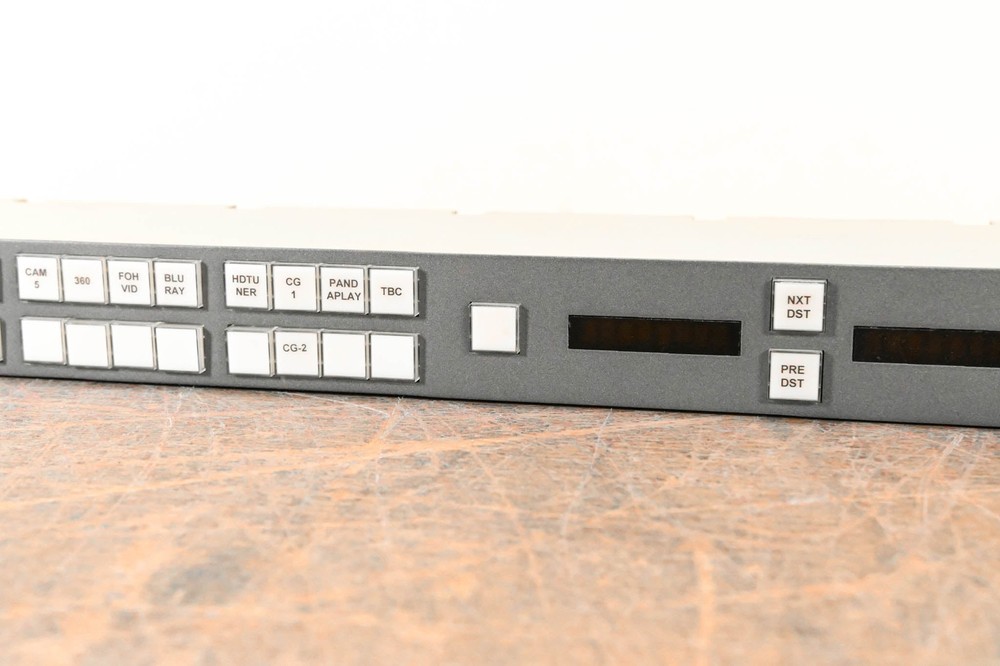 Evertz Quartz CP-2402 1RU 29-Button Remote Control Panel CG007A9