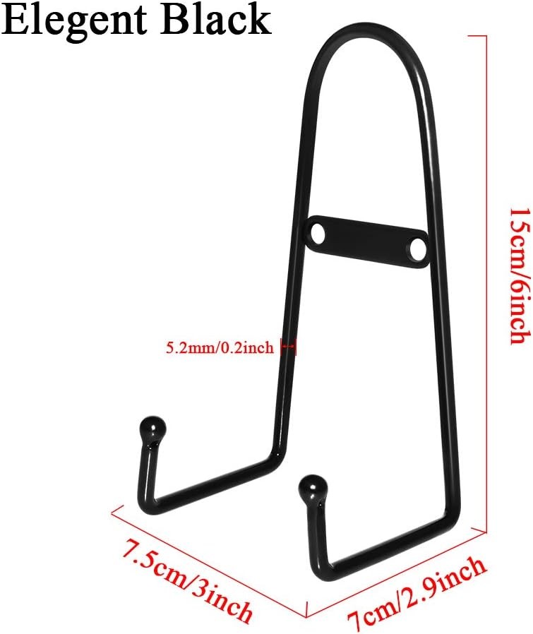 4 Pack Wall Mount Plate Display Stands Medium Wall Easel Holder Plate Hanger