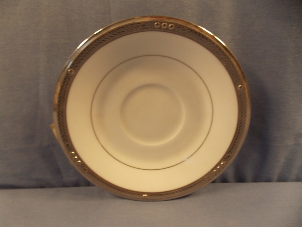 Noritake "Chatelane Platinum" Saucer
