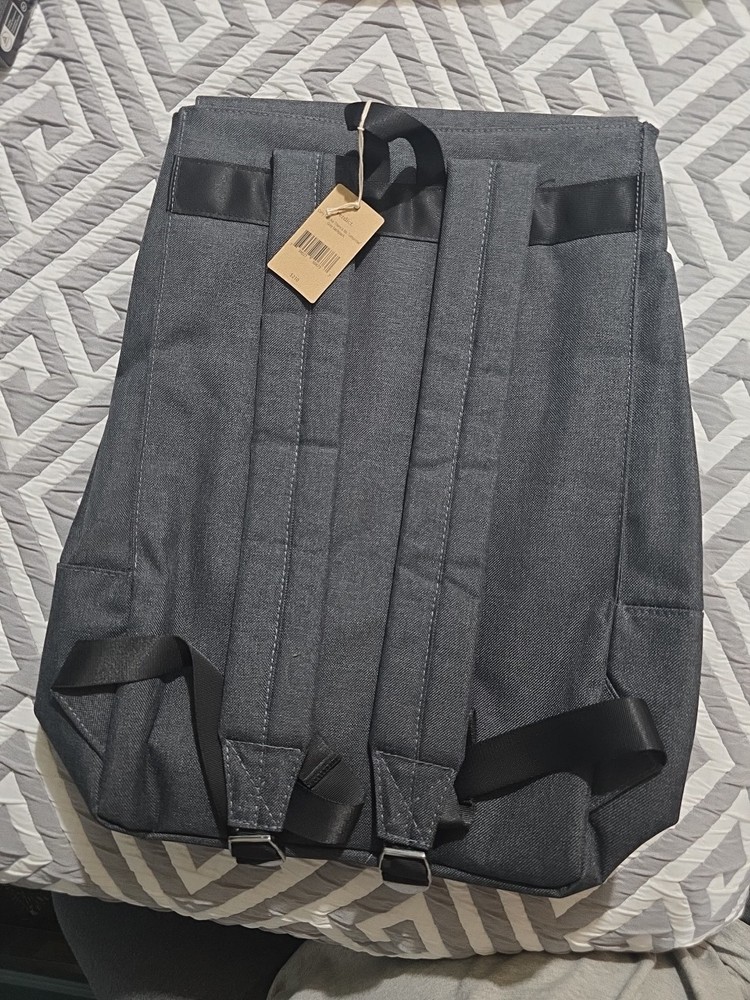 Verdict Charcoal Grey Cloth Back Pack