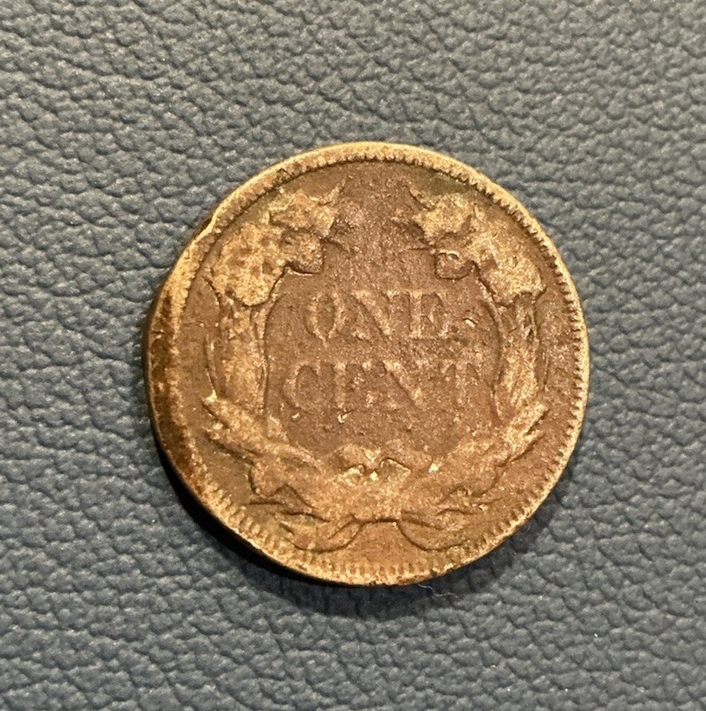 1857 Flying Eagle Cent - Copper Cent - U.S Coin