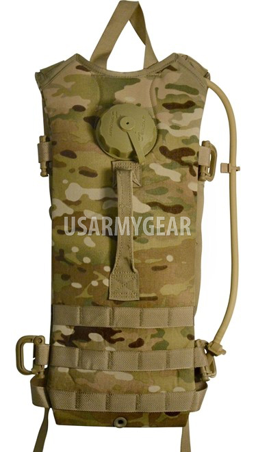 US MOLLE II Multicam Hydration System Carrier or 100 oz 3L Bladder Bag Back Pack