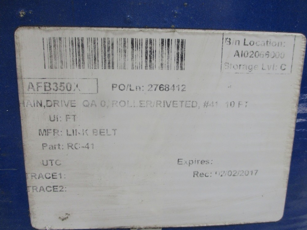 RENOLD 41A1 CHAIN 10FT NSMP