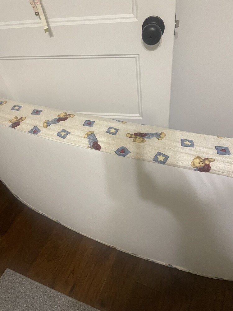 Blue Jean baby crib sheet