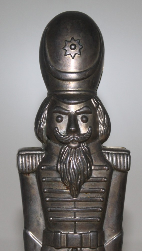 1993 Godinger Toy Soldier Silver Plated Nutcracker