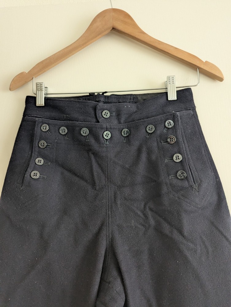 Vintage US NAVY Sailor 100% wool pants