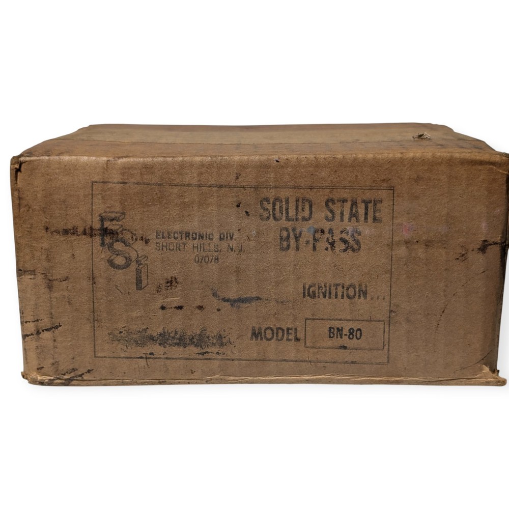 Vintage Universal Hot Shot  Bypass Ignition System Auto/ Marine BN-80 Complete