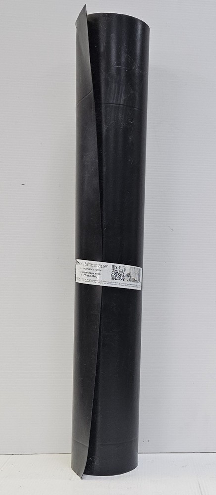 Trex RainEscape 16ft Black Deck Drainage System Plastic Trough 192"x20"