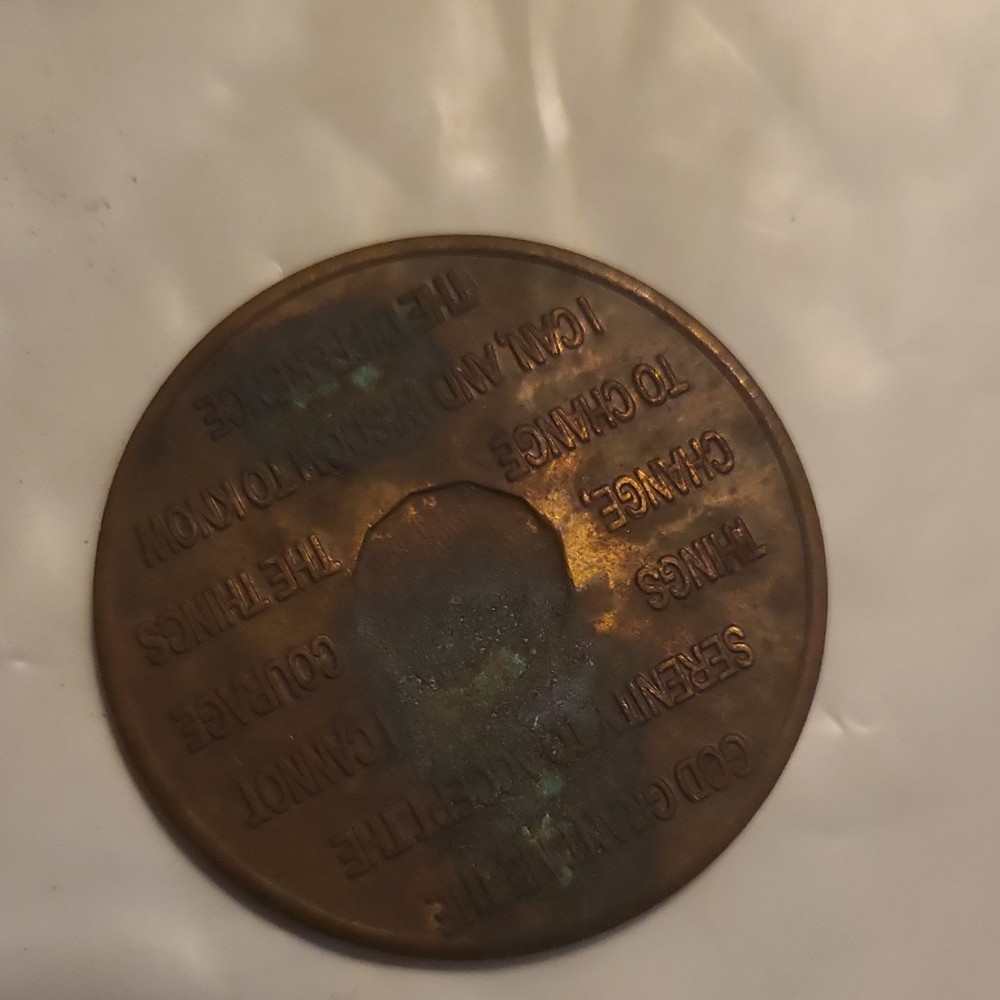 Bronze AA Recovery Program Tokens XIX Unity Service