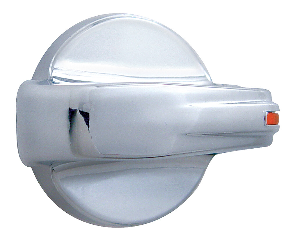 Chrome A/C Heater Control Knob for 2006+ Peterbilt HVAC