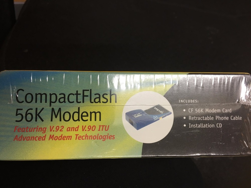 Socket M07007-693 CompactFlash 56k Modem ~ Usedhandhelds
