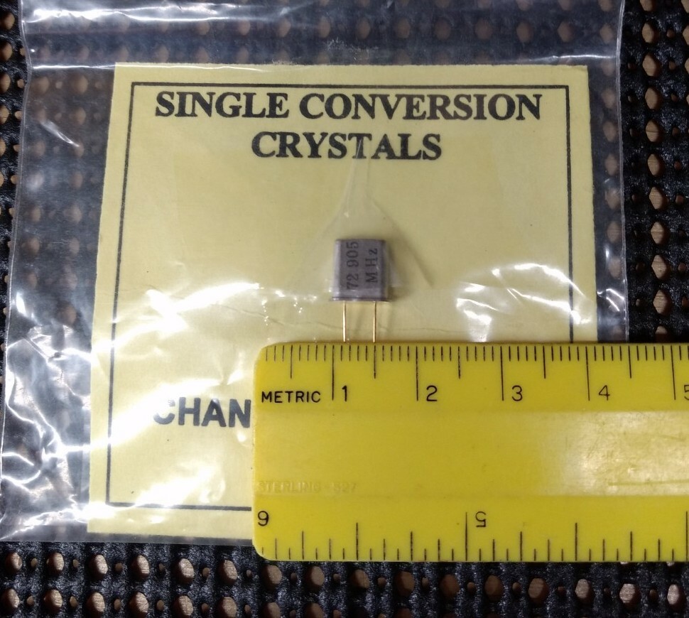 Single Conversion Crystals Channel 33 72.450