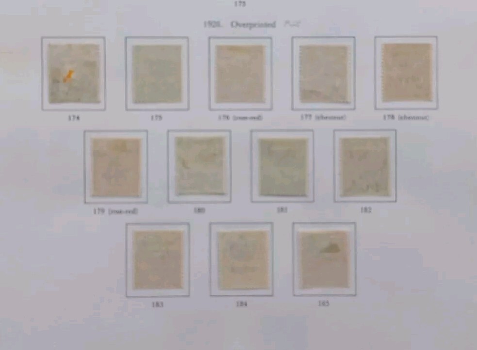 Malta 1928 SG174/92 - 1928 Definitives Mounted Mint
