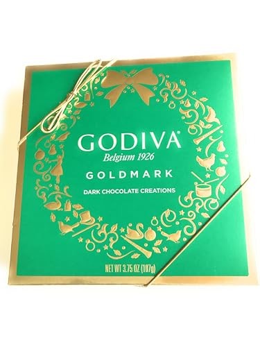 9PC Holiday Goldmark Dark Chocolate Gift Box
