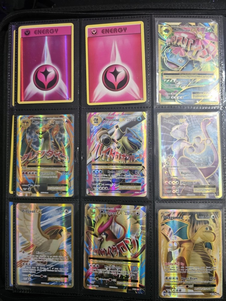 2016 Pokemon XY Evolutions- Complete Master Set- PSA 8 Charizard - Binder LP/NM+