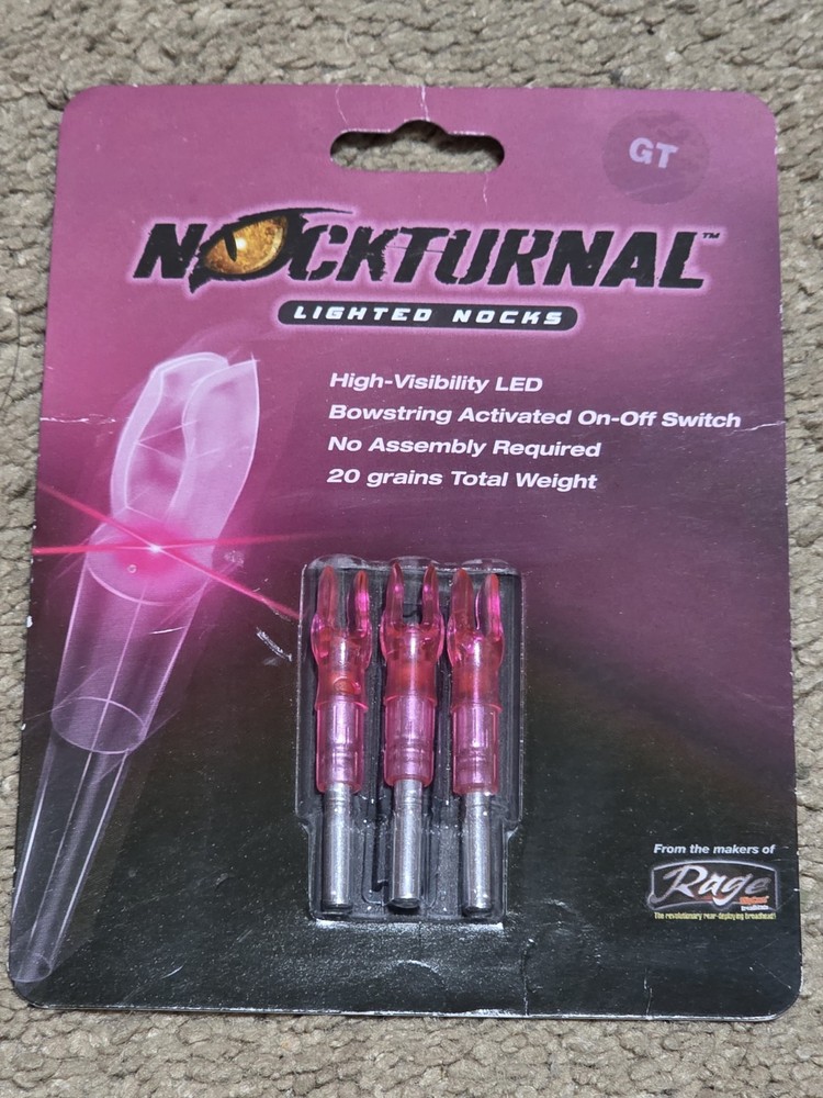 NOCKTURNAL GT PINK NOCKS
