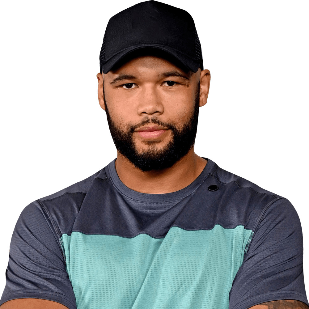 Frazer Clarke (Shorts) Half Body Buddy Cutout