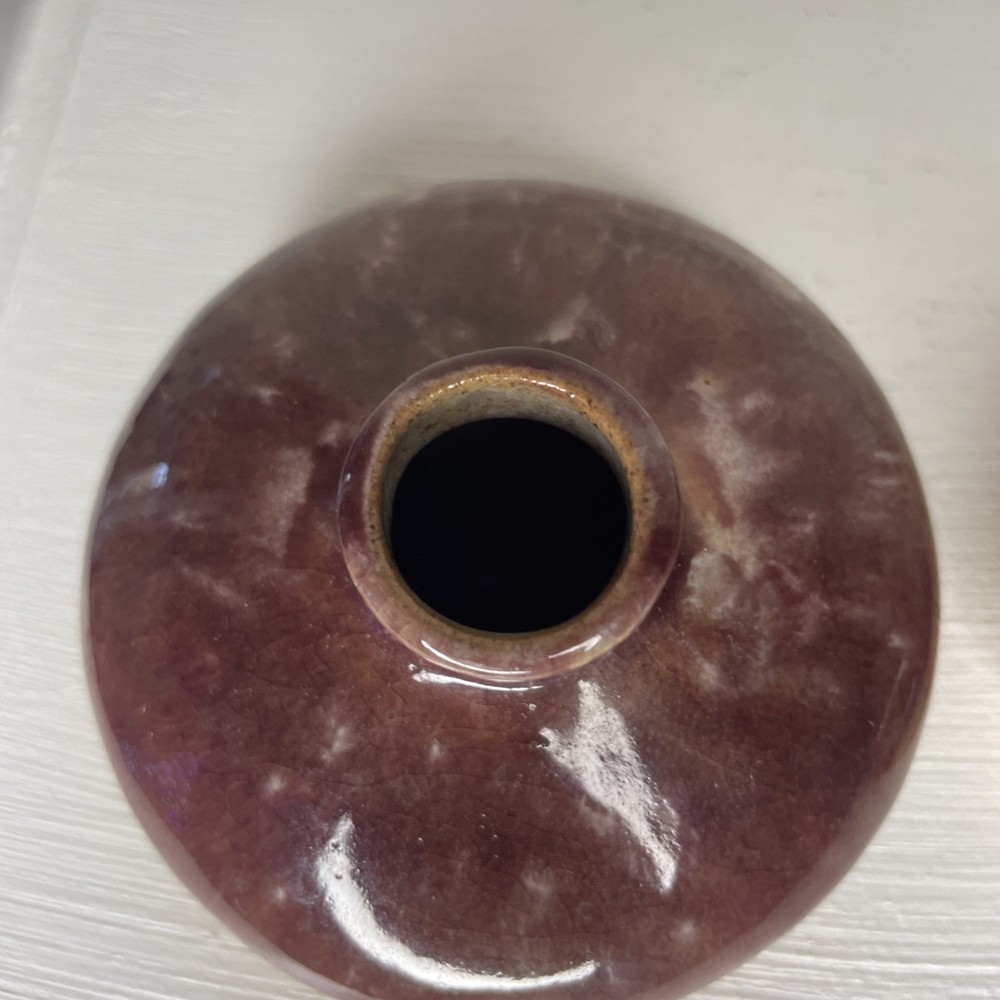 Mini Studio Drip Vases Brown Tan Set Of 2