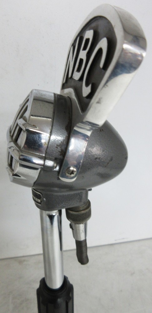 Astafic Table Microphone with "NBC" marque