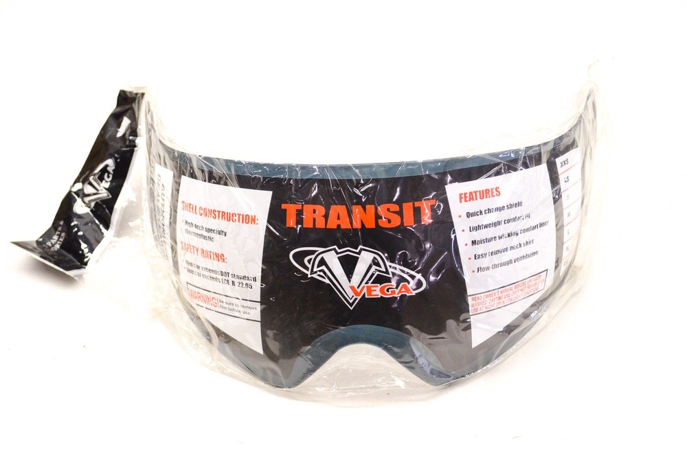 Vega 95-8202 Smoke Face Shield NOS