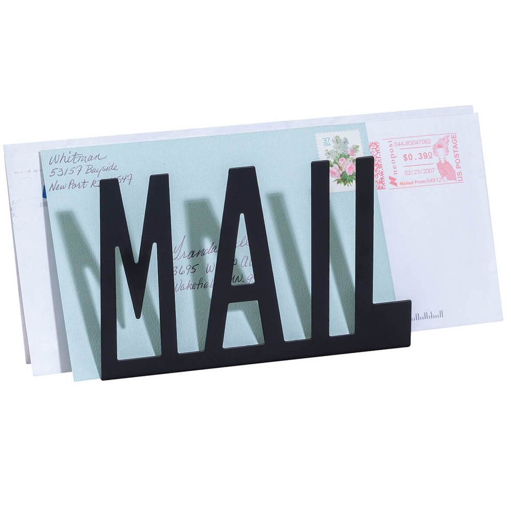 MAIL Metal Letter Holder