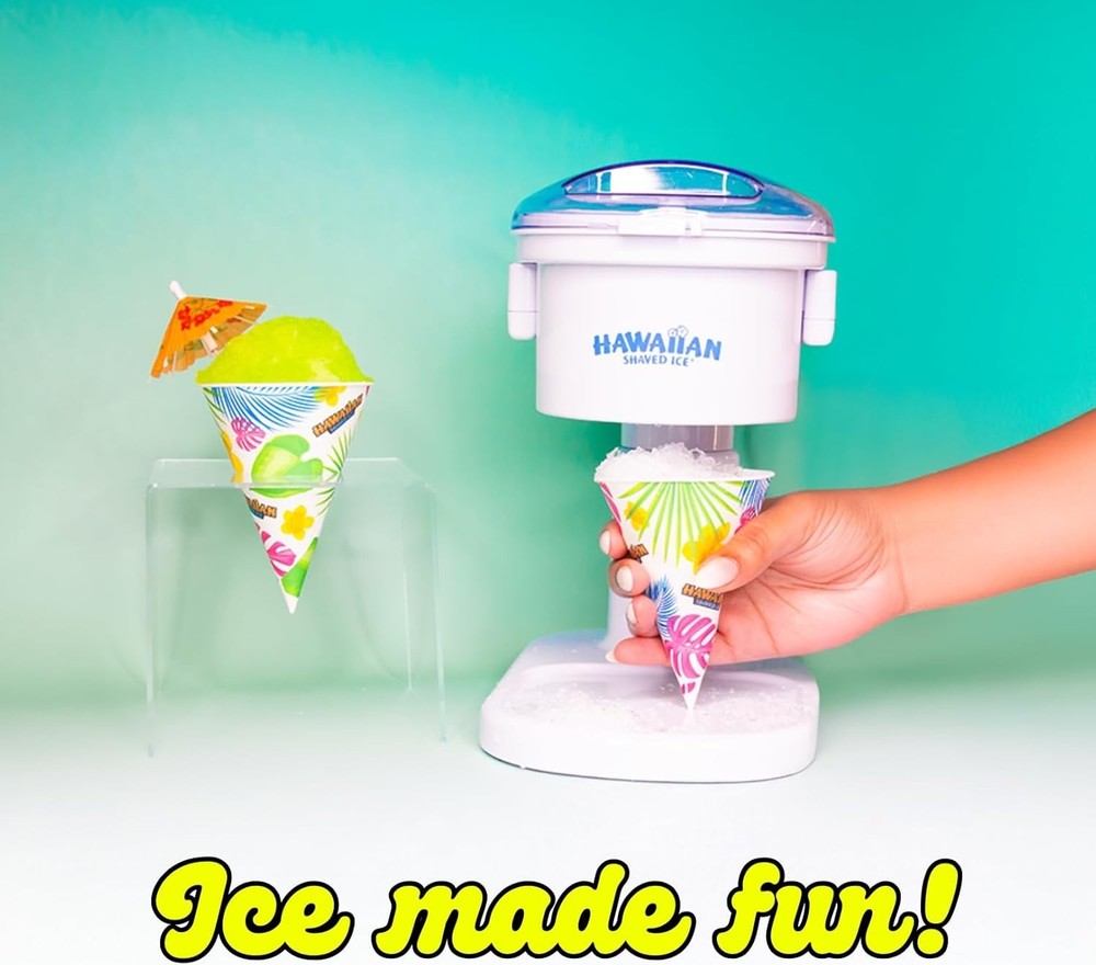 Shaved Ice Kid-Friendly Electric Snow Cone Machine Shaved Ice Machines