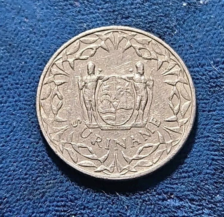 Suriname 25 cents 1966 (KM.#14)
