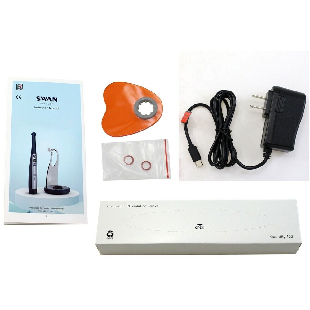 Refine Swan Dental LED Curing Light Cordless with Ortho Caries Detector Function