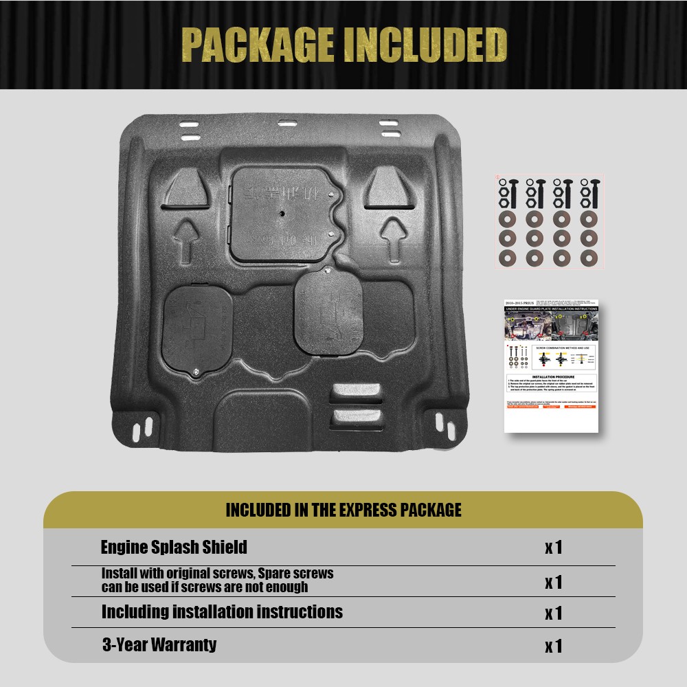 Front Engine Motor Splash Guard For Cadillac XTS 2013-2019 Engine Shield Board