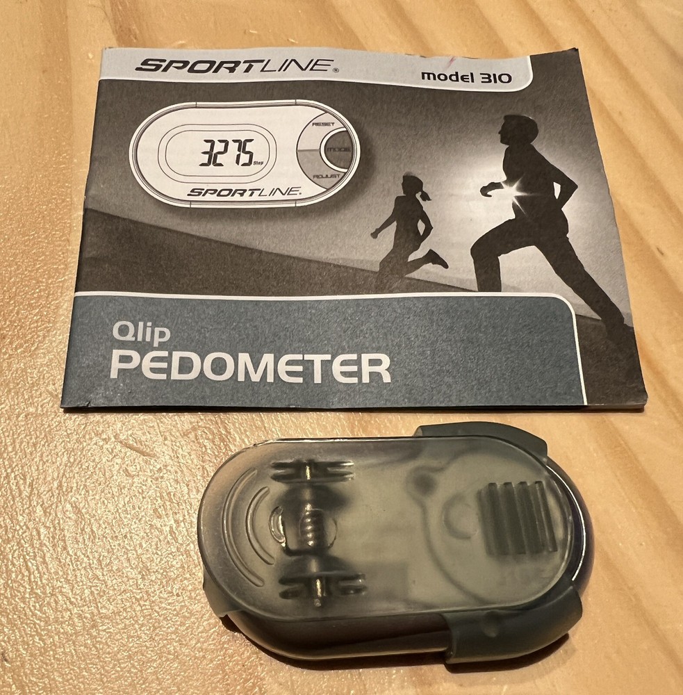 Sportline model 310 pedometer With Manual