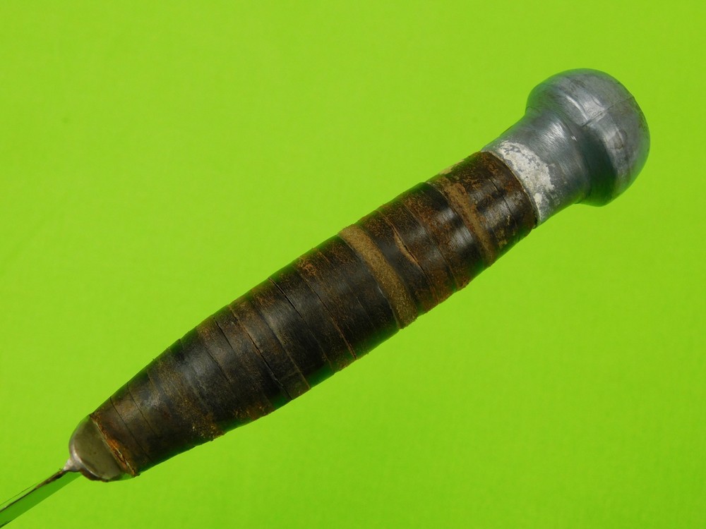 US WW2 Stiletto Fighting Knife w/ Sheath