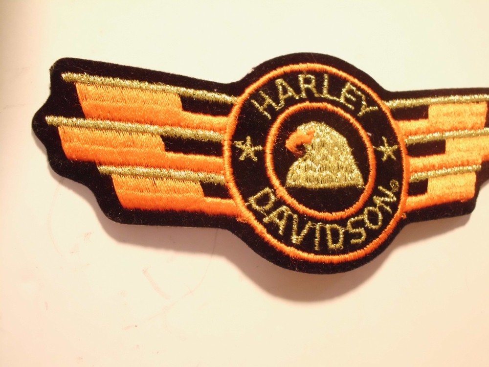 Harley-Davidson Eagle Bar Patch Vintage a genuine Harley item.