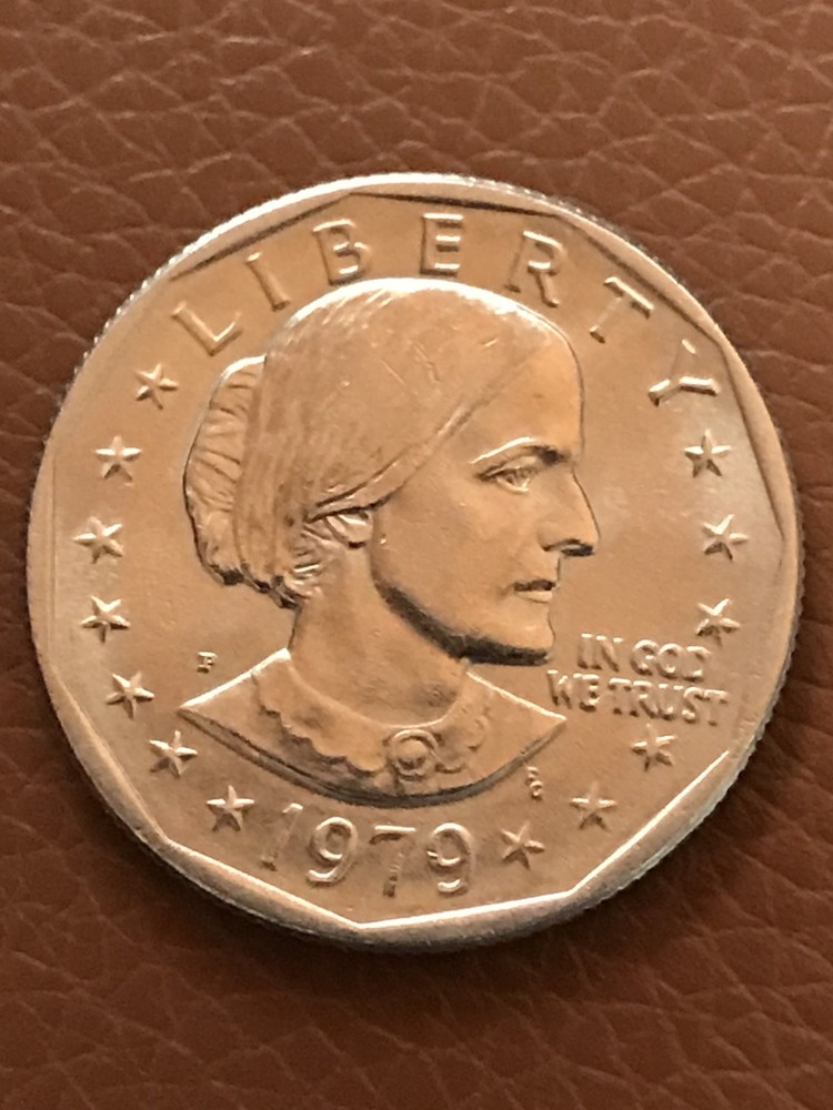 1979-p wide rim Susan B. Anthony dollar