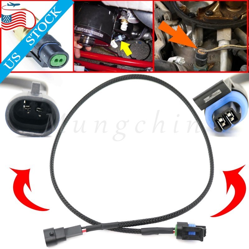 CTS Coolant Temperature Sensor Extension Harness For 2 Wire Water Temp LSX Plug