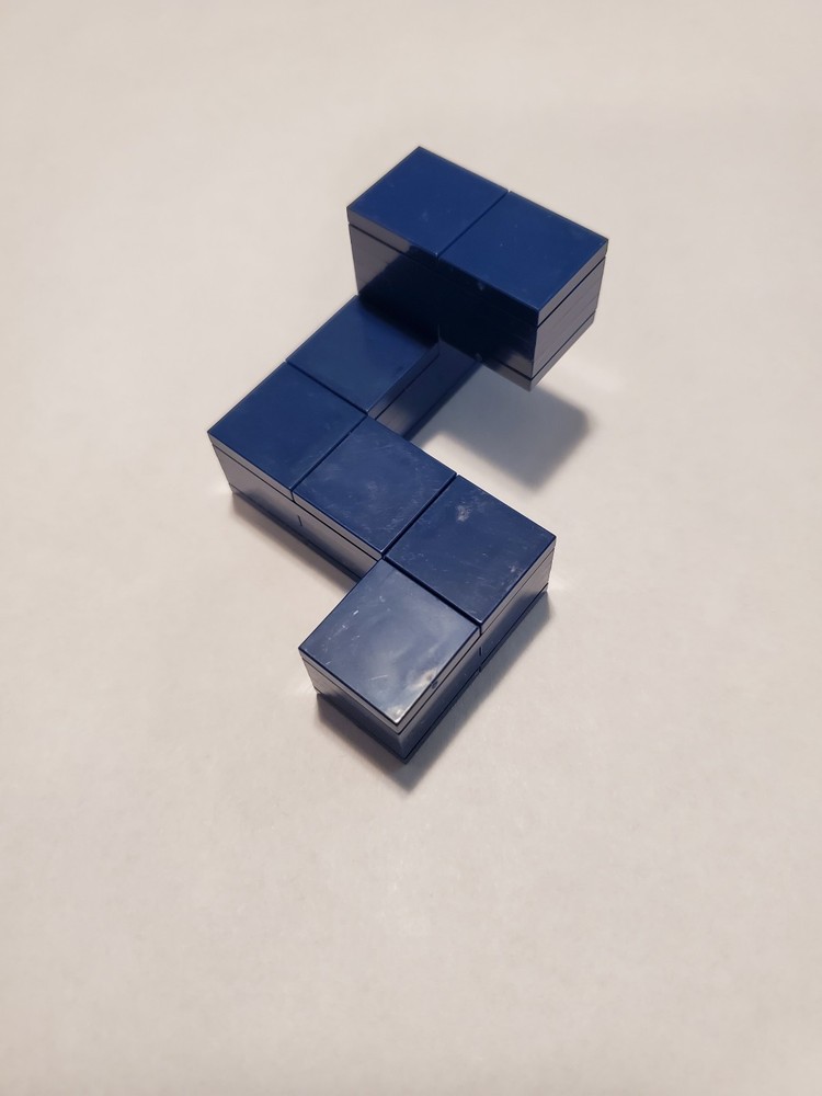100% Lego Cube Puzzle, Brain Teaser