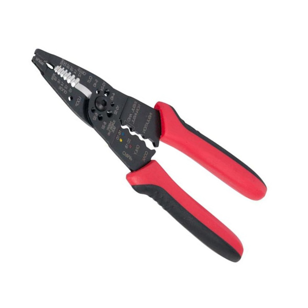 Nippon ISST1022 10–22 AWG Wire Stripper, Crimper & Cutter – Multi-Function El...