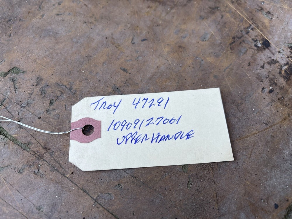 USED Troy Bilt Chipper Vac Upper Handle 10909127001