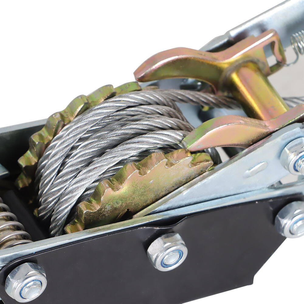 4 Ton New Dual Gear Power Puller Cable puller Heavy Duty Hand Power Cable Puller