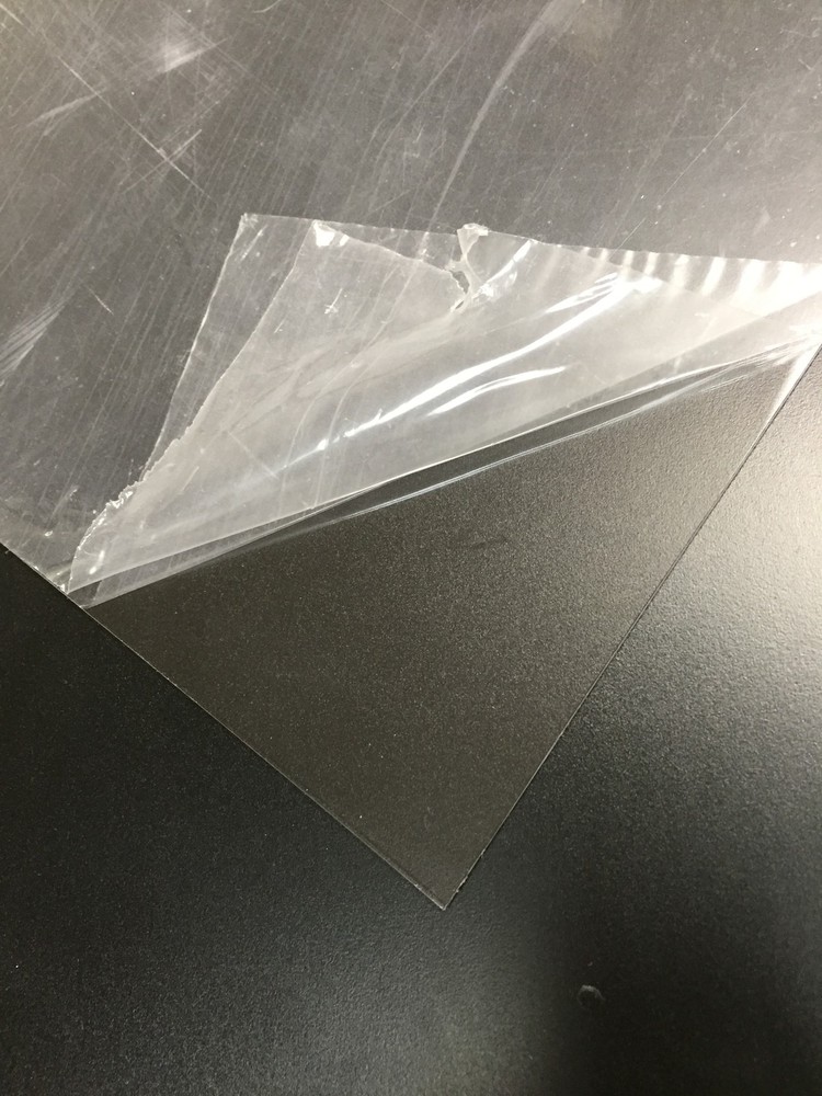 PETG Clear Plastic 0.020" 24" x 48" (1 Pack) Polyester Sheet RC Hobby