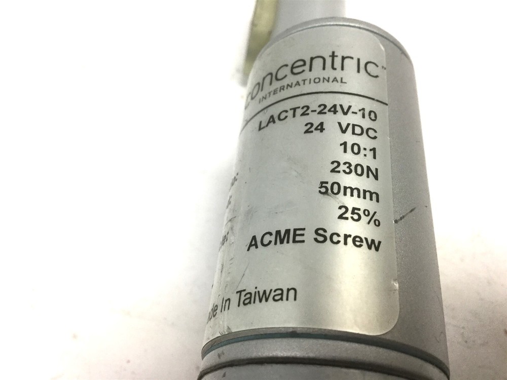Concentric LACT2-24V-10 Linear Actuator, Stroke: 150mm, Voltage: 24VDC