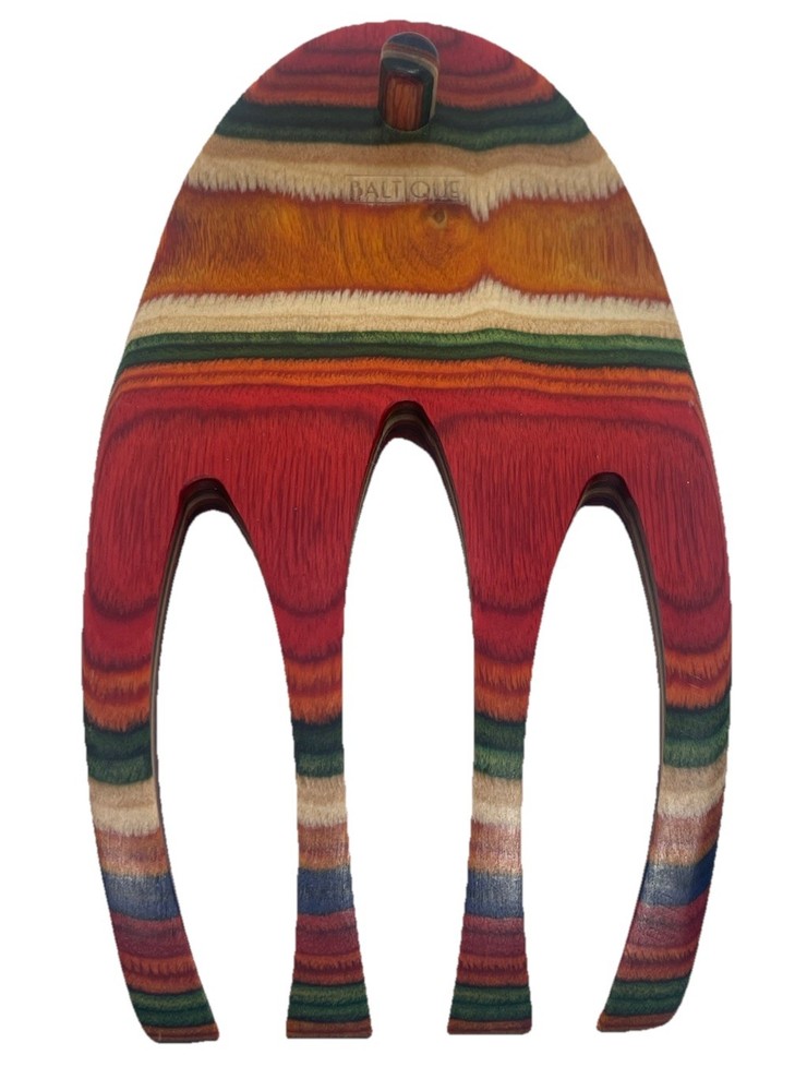 Baltique Marrakesh Wooden Salad Serving Hand (one) **NEW**