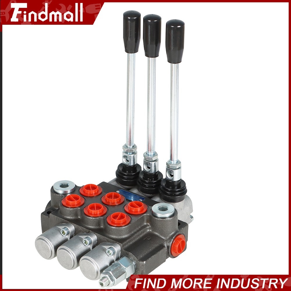 3 Spool 13GPM Hydraulic Directional Control Valve BSPP Interface New