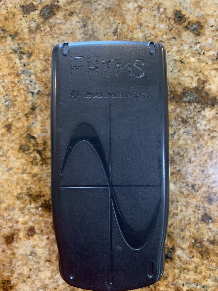 Texas Instruments TI-83 Plus Graphing Calculator - Black (tested) read