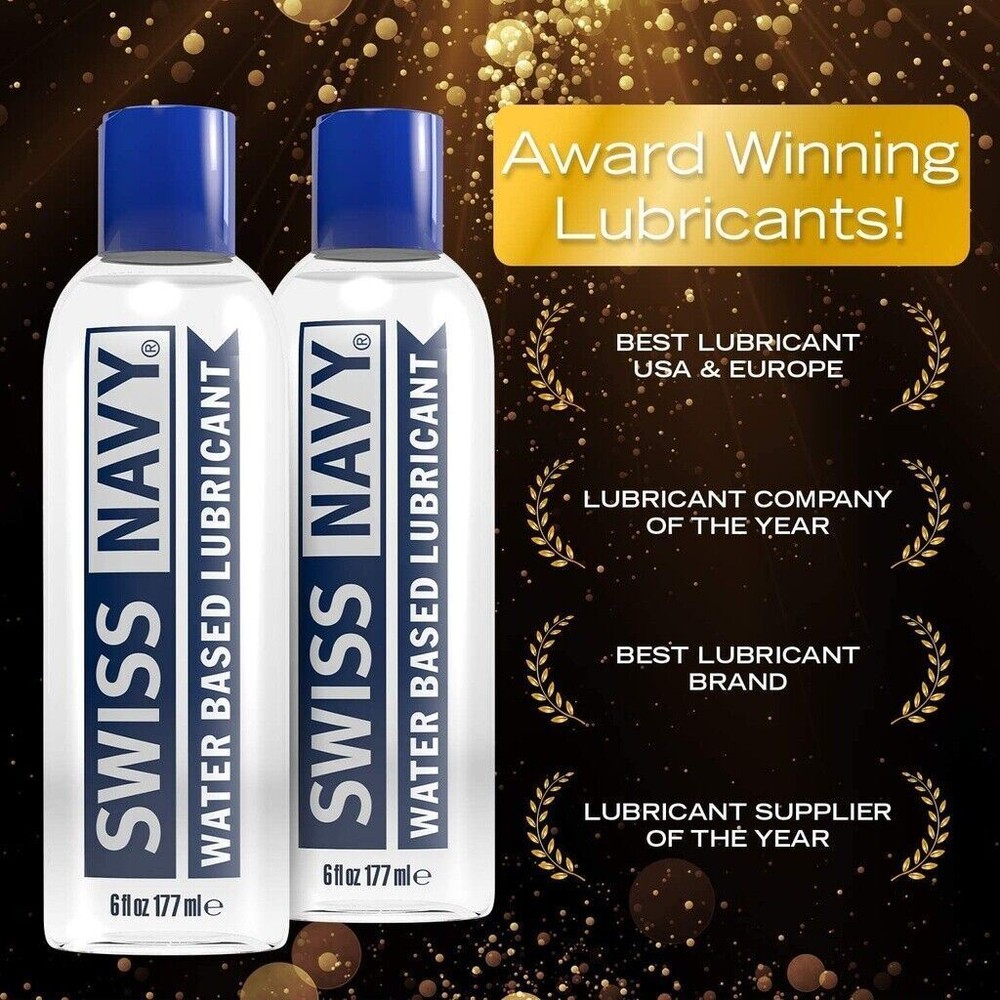 Swiss Navy Water Based Premium Lubricant - Select Size