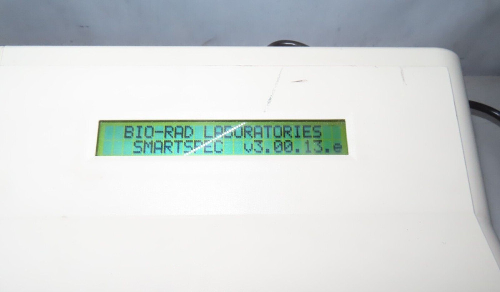 BioRad Smart Spec Plus Lab UV/Visible Spectrophotometer - Working