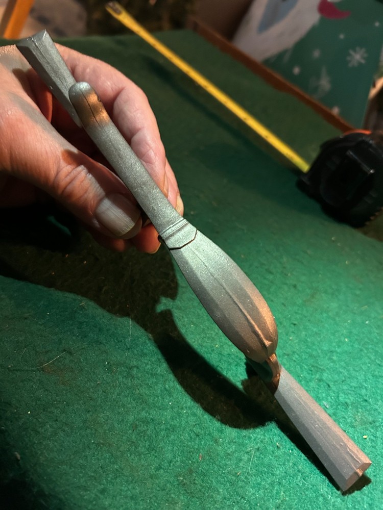 9 1/4' steel muzzle loader rifle trigger guard NOS #9